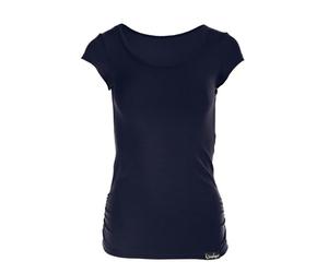 Winshape - Bolsa de mujer WTR4 Fitness Tiempo Libre Yoga Pilates manga corta camiseta, mujer, color Azul(Night-Blue), tamaño medium