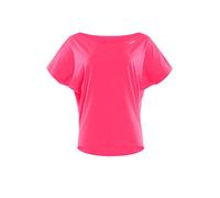 WINSHAPE Damen Super Leichtes Functional Dance-Top Dt101 Camiseta, Rosa neón, Medium para Mujer