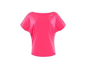 WINSHAPE Camiseta de Baile Funcional para Mujer Dt101, Mujer, Camiseta, DT101, Rosa neón, Medium