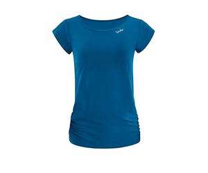 WINSHAPE Camiseta de Manga Corta Funcional Ligera y Suave para Mujer Aet130ls Ultra Soft Style