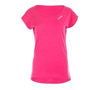 WINSHAPE Camiseta de Manga Corta Modal Ultraligera con Dobladillo Redondeado Mct013, Mujer, Rosa Oscuro, Extra-Small