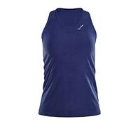 WINSHAPE Camiseta de Tirantes para Mujer Functional Light and Soft Aet124ls Yoga, Azul Oscuro, Extra-Small