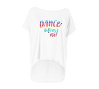 WINSHAPE Ultra Leichtes Modal-Shirt Mct017 Defines Dance Style Camiseta, Mujer, Blanco Vainilla, Large