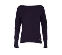 Pulóver Winshape de Mangas largas, para Hacer Deporte o Bailar, para Damas, Mujer, Color Azul Noche (Night Blue), tamaño Small