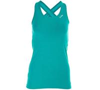 Winshape Camiseta sin Mangas Funcional para Mujer Wvr32 con diseño Abierto Drop Back, Estilo All-Fit Tirantes Anchos, Verde océano, Medium