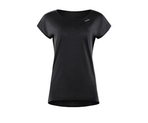 WINSHAPE Damen Ultra Leichtes Modal-kurzarmshirt Mit Abgerundetem Saum Mct013, All-fit Style, Fitness Freizeit Sport Yoga Workout Camisa de Manga Corta, Mujer