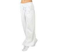 Winshape Dance Fitness WTE3 - Pantalones Deportivos de Entrenamiento para Mujer, Mujer, Damen Dance Fitness Freizeit Sport Trainingshose WTE3, Weiß