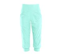 WINSHAPE Functional Comfort ¾ Leisure Trousers Lei201c Pantalones Informales, Delicate-Menta, Large Mujeres