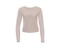 WINSHAPE Functional Light and Soft Cropped Long Sleeve Top Aet131ls Mit Overlap-Applikation Camisa de Yoga Mujer (Pack de 1)