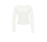 WINSHAPE Functional Light and Soft Cropped Long Sleeve Top Aet131ls Mit Overlap-Applikation Camisa de Yoga Mujer (Pack de 1)