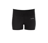 WINSHAPE Functional Power Shape Hot Pants AEL502 mit Anti-Rutsch-Effekt Pantalones Cortos, Negro, Medium para Mujer