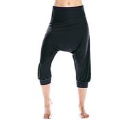 WINSHAPE HP201LS Functional Light and Soft ¾ Harén - Pantalones de Deporte para Mujer, Estilo Ultra Suave, para Ocio, Yoga, Entrenamiento