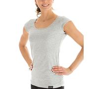 Winshape kurzarmshirt - Prenda, Color Gris (Grey - Grey-Melange), Talla L