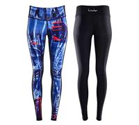 WINSHAPE Mallas Ael110, Londres, Estilo Slim, Small para Mujer