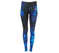 WINSHAPE Mallas funcionales para Mujer AEL102 con Anti-Rutsch-Effekt, Saphir, Slim Style, Fitness Freizeit Sport Yoga Entrenamiento