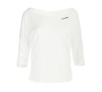 WINSHAPE MCS001 - Camiseta de Manga Corta para Mujer, Modelo 3/4, Ultraligera