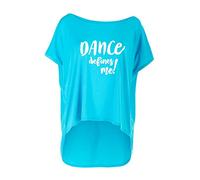 WINSHAPE Mct017 Defines Me - Camiseta de Manga Corta para Mujer, diseño de Danza