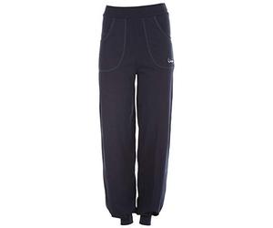 WINSHAPE Mujeres Funcional Luftig-legere Cintura Alta Trainingshose Wh12 Pantalones Deportivos, Azul Oscuro, S