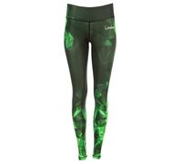 WINSHAPE Damen Ael102-Mallas funcionales con Forma de Potencia, antirutsch-Effekt, Estilo Delgado, Fitness, Freizeit, Deporte, Yoga, Entrenamiento Leggings, Mujer, Verde Oscuro, XL