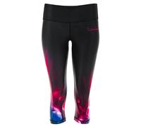 WINSHAPE Damen Functional Power Shape 3/4-Tights Leggings Anti-Rutsch AEL102 Cosmic, Slim Style, Fitness Freizeit Sport Yoga Workout 3-4, Mujer, XX-Large