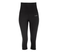 WINSHAPE Medias de Mujer con Forma de Potencia Funcional 3/4 de Cintura Alta Hwl202, Schwarz, Estilo Delgado, Fitness, Freizeit Sport, Cintura Alta