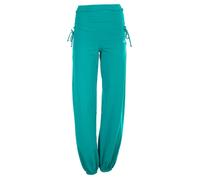 WINSHAPE Wh1-Pantalones de Entrenamiento para Mujer Pantalón, Ocean/Verde, Medium