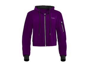 Winshape Sudadera con cremallera deportiva 'J009C' ciruela XS ciruela