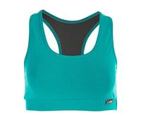 WINSHAPE Sujetador Deportivo Mujer, Mujer, WVR1-OCEAN-GREEN-M, Ocean/Grün, Medium