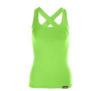 Winshape Cross Back Top - Prenda, Color Verde (Green - Apple Green), Talla S