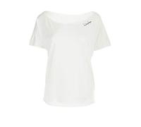 WINSHAPE Ultra Leichtes Modal-kurzarmshirt Mct002 Camiseta de Manga Corta, Mujer, Blanco Vainilla, Extra-Small
