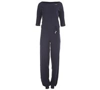Winshape WTE9 - 3/4 de Brazo de Jumpsuit wjs2, Fitness Tiempo Libre Deporte Yoga Pilates Jumpsuit, Todo el año, Mujer, Color Night-Blue, tamaño Small