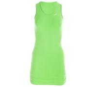 Winshape WTE9 - Fitness Tiempo Libre wtr15 con Lateral Fruncido Slim Style Longtop, Manzana Verde, S