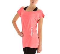 WINSHAPE WTR12 - Camiseta para Baile y Fitness, para Mujer, Todo el año, Mujer, Color Coral neón, tamaño Large