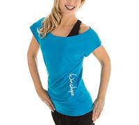 WINSHAPE WTR12 - Camiseta para Baile y Fitness, para Mujer, Todo el año, Mujer, Color Turquesa, tamaño Extra-Small