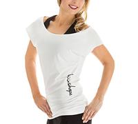 WINSHAPE WTR12 - Camiseta para Baile y Fitness, para Mujer, Todo el año, Mujer, Color Weiß, tamaño Small