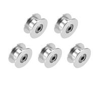 WINSINN 2GT GT2 - Polea de aluminio con correa de sincronización para impresora 3D, 16 20 dientes, 3 mm, 5 mm, para impresora 3D, 6 mm, 10 mm de ancho, 5 unidades