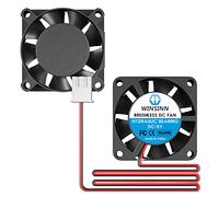 WINSINN Mini ventilador de 25 mm, 5 V, rodamiento hidráulico, sin escobillas, 2507, 25 x 7 mm, alta velocidad (paquete de 4 unidades)