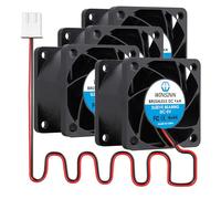 WINSINN Ventilador CC de 40 mm, 5 V, 4028, rodamiento de manga sin escobillas, refrigeración 40 x 28 mm, 2 pines (paquete de 4 unidades)