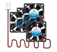 WINSINN Ventilador DC 50 mm 24 V 5020 con doble rodamiento de bolas, 24 V, refrigeración sin escobillas, 50 x 20 mm, 2 pines (4 unidades)