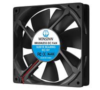 WINSINN Ventilador de 120 mm, 5 V, CC, silencioso, 12025, 120 x 2WINSINN, ventilador de 120 mm, sin escobillas, 120 x 25 mm, para refrigeración de PC, refrigeradores radiadores, 2 pines