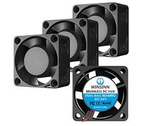 WINSINN Ventilador de 40mm 24V - Rodamiento Doble Bola 8000 RPM 4020 para Impresora 3D/Equipos Industriales, Cable 30cm XH2.54-2PIN, Sin Escobillas 40x20mm (4 Pcs)