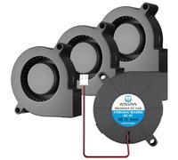 WINSINN Ventilador de 50 mm, 5 V, 5015, rodamiento hidráulico, turbina turbo de 50 x 15 mm, alta velocidad (paquete de 4 unidades)
