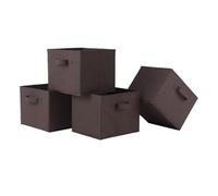 Winsome Capri Plegable Tejido cestas, Juego de 4