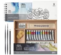 Winsor & Newton 0190815 - Pintura profesional para acuarela, acuarelas vivas en calidad de artista, alta luminosidad y luminosidad, resistente a la luz, calidad de archivo, 12 colores en tubos de 5 ml