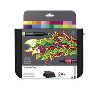Winsor & Newton 0290030 Promarker, professionele layoutmarker - 2 punten, fijn e