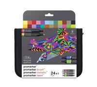 Winsor & Newton 0290037 Promarker, professionele layoutmarker - 2 punten, fijn e