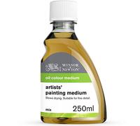 Winsor & Newton 3039734 Aceite Para picturas, disminuye la velocidad del secado, botella de 250 ml
