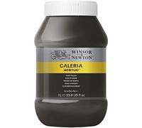 Winsor & Newton acrílico Galeria bote de 1L - negro de marfil