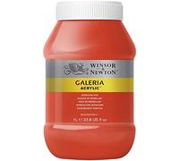 Winsor & Newton acrílico Galeria bote de 1L - tono bermellón