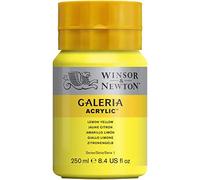Winsor & Newton Acrílico Galería - Pintura acrílica 250 ml, Amarillo limón